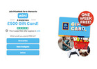 Get Your £500 Gift Card Now!