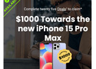 Get $1000 Toward iPhone 