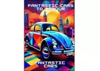 Fantastic cars to colour: Fantastic cars (Portuguese Edition)