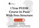 1 Year PGDM Course In Pune With Fees Structure