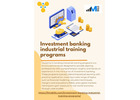 Investment Banking Industrial Training Programs