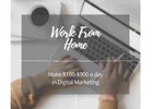 Earn Daily Pay Working from home doing Digital Marketing! 