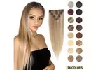Glamour Boost: #1 Clip-in Extensions, Pure Remi Human Hair