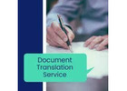 Document Translation Services Online India
