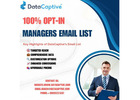 Buy Accurate US Managers Email List