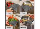 Silicone Pot Strainer fast and easy