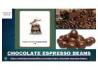 Lip smacking chocolate espresso beans that are crafted for coffee connoisseurs