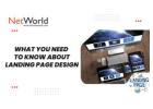 What You Need To Know About Landing Page Design - NetWorld