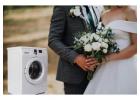 100% safe Wedding dresses Dry Cleaning with doorstep service