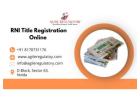 RNI Registration Online