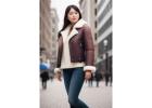 Get the Shearling Biker Jacket Womens – Embrace Warmth and Style