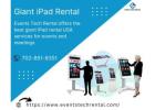 Rent Giant iPad in USA for Events