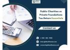 Public Charities vs Private Foundations Tax Return Essentials