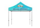 Custom 10x10 Canopy Tent: Compact, Stylish, and Branded!