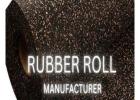 What are the advantages of Rubber Rolls flooring in Gym