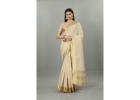 Buy Authentic Indian Kerala Sarees Online at Mirraw