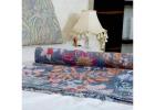 Colorful Kantha Quilts for All Seasons