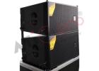 Dual 12 Inch 3 Way Line Array System Model ATI Pro HDL312