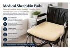 Medical Sheepskin Pads for Long Duration Seating Relief | My Sheepskin Store