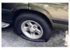 Professional Flat Tyre Repair & Replacement UAE | Dial A Battery UAE