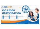 ISO 22000 Certification Services in Houston
