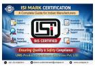 BIS ISI Certification for Skimmed Milk Powder