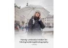Portable Hands Free Umbrella with Removable Holder for Outdoor Work