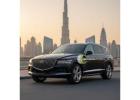 Affordable Genesis car hire Dubai Chauffeur Packages