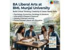 Pursue a Future-Ready BA Liberal Arts Degree at BML Munjal University