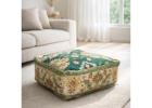Stylish Round Ottoman for Modern Home Décor