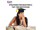 Tips to Choose a Great Institute - ED11