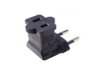 Buy USA NEMA 1-15R to CEE7/16 Angled Power Plug Adapter | SF Cable