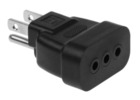 Buy Italy to USA NEMA 5-15P Power Plug Adapter | SF Cable