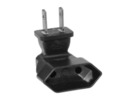 Buy European CEE7/16 to USA NEMA 1-15P Angle Power Plug Adapters