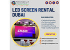 Premium LED Screen Rental Dubai for Events and Displays