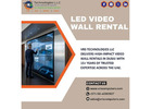 Striking LED Video Wall Rental for Events and Shows