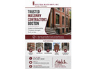 Trusted Masonry Contractors Boston