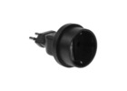 European CEE7/7 to Brazil Power Plug Adapter