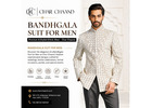 Bandhgala Suit for Men | Premium & Stylish Ethnic Wear – Char Chaand