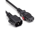 TwyLock® hybrid USA/Europe IEC C14 to C13 Dual Locking Cords