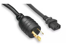 NEMA L6-20P USA 3-pin Plug to C13 SJT Power Cord 14 AWG