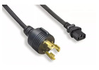 NEMA L6-30P to C13 Power Cord 14AWG 105 ̊C 300V