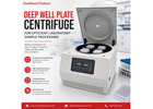 Deep Well Plate Centrifuge for Efficient Laboratory Sample Processing