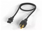NEMA L5-15P To IEC C13 Locking Power Cord