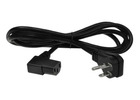 18 AWG NEMA 5-15P to C13 Standard Power Cord Right Angle