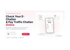 Check & Pay E-Challan Online | Traffic Challan Status | Vutto