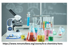 Bsc chemistry hons