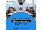 Security Camera Installation – Reliable Monitoring for Your Property