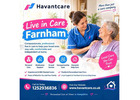 Trusted Live in Care Farnham for Elderly People